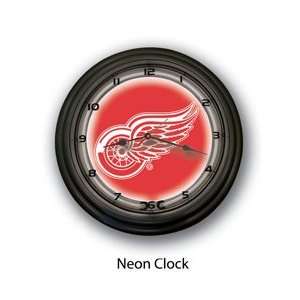  Detroit Red Wings Neon Clock 14: Home Improvement