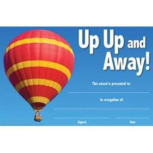  16 Pack EUREKA UP UP AND AWAY RECOGNITION AWARDS 