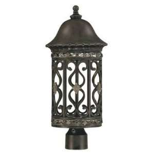 Savoy House 5 5744 DSES 241 Grenada 1 Light Post Lantern in Moroccan 