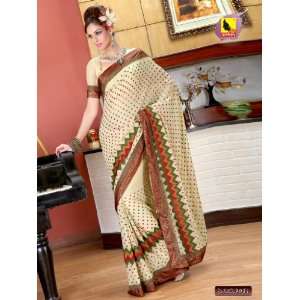  Exclusive Stylish Indian Designer Partywear Saree / Sari 