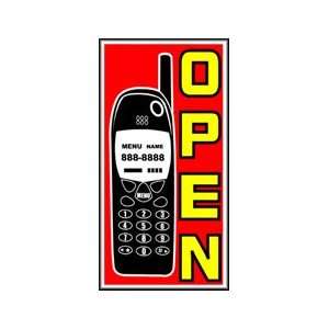  Cellular Phones Open Backlit Sign 36 x 20: Home 