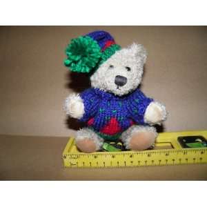    teddy bear with knitted cap, stuffed animal: Everything Else