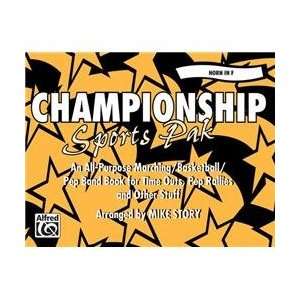 Championship Sports Pak Book Horn in F:  Sports & Outdoors