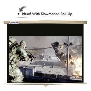   Pull Down Projector Screen w/SlowMotion  110 Electronics