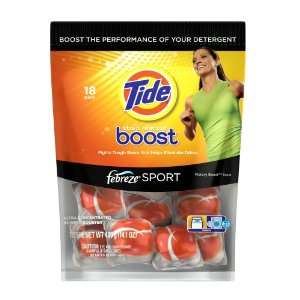   Stain Release Boost Febreze Sport Unit Dose In Wash Booster, 18 Count