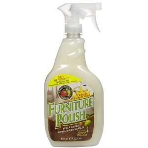 Earth Friendly Products Furniture Polish, Spray 22 oz (Quantity of 5)