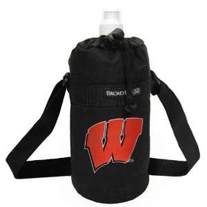    UW Wisconsin Logo Embroidered Water Bottle: Sports & Outdoors