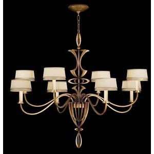  Fine Art Lamps 786640 2ST Staccato Gold Leaf Chandelier 