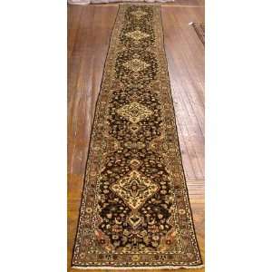  2x21 Hand Knotted Darjazin Hamedan Persian Rug   217x27 