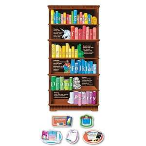   CDP 3473 LITERARY GENRES BULLETIN BOARD SET