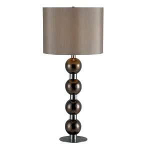  Kenroy Home Sector 1 Light Table Lamp   KH 21047BZM: Home 