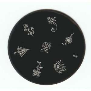   Stamping Nail Art Plate Image Set of 5 I.p. M8,m16,m19,m25,m28: Beauty