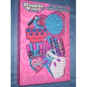 Bubble Yum 15 Piece Beauty Set: Toys & Games