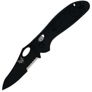  Benchmade Knives Mini Griptilian, Black Zytel Handle 