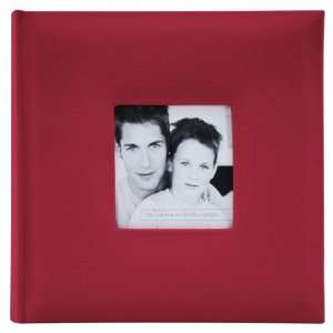    MCS Fashion Fabric 200 Pocket Album, Red: Arts, Crafts & Sewing