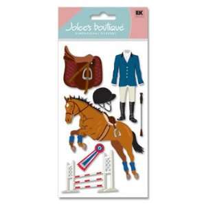  Equestrian Jolees Boutique Le Grande Dimensional Stickers 