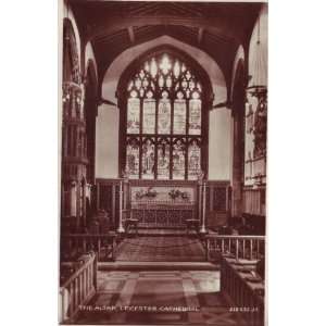  Square Coaster English Church Leicestershire Leicester 