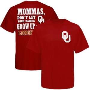  Oklahoma Sooners Crimson Mommas T shirt