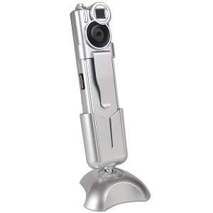  Compuparts 300K USB Webcam with Stand (Silver)