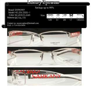 Eyeglass frames SARKANY EYEGLASSES HELEN 2505 1 GLASSES & CASE  