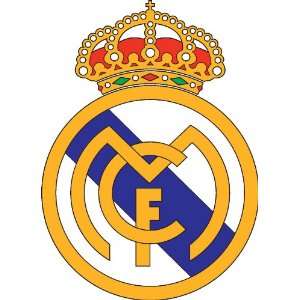  Real Madrid FC & Spain Flag sticker vinyl decal 