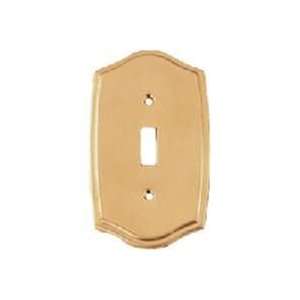  Mintcraft 3238 1pbs Polish Brass Sngl Switch Plate