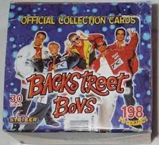 Backstreet Boys Trading Cards Box 50 Packs BSB  