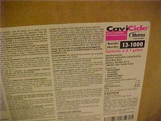 METEX CAVICIDE CAVI CIDE DISINFECTANT CLEANER 13 1000  