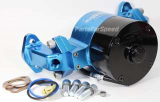 CSR 901HB SBC Blue Electric Water Pump with Heater Port  