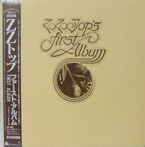 ZZ Top   First Album LP Japan Obi Mega Rare !  