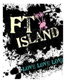 FT Island Band Ink Splat T Shirts  