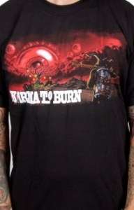 KARMA TO BURN (red eye) T Shirt  