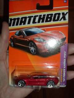 Matchbox 10 Fisker Karma PHEV RED #1 2010 Sports Cars  