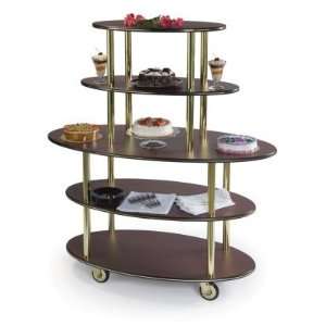  Geneva 37212 5 Shelf Dessert Cart: Home & Kitchen