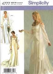 Simplicity 4777 OOP Ethereal Wedding Gown 6 12  