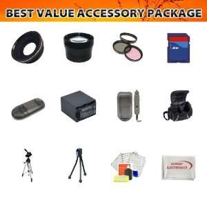 Best Value Accessory Package For The Panasonic HDC SDT750 3D Camcorder 