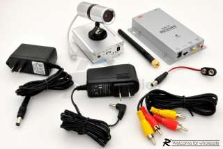 4Ghz 500mW Wireless Color CMOS CCTV Spy Color Camera  