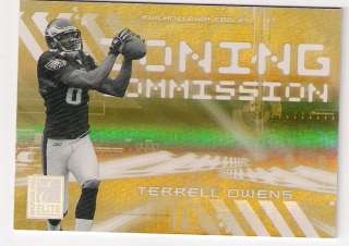 06 DONRUSS ELITE zoning com. TERRELL OWENS # 312/1000  