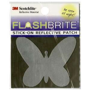  Flashbrite Stick On Reflective Patch 1/Pkg Butterf [Office 