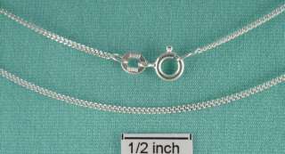 24 INCH SOLID STERLING SILVER 1MM CURB CHAIN NECKLACE  