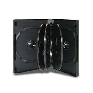  100 Black 8 Disc DVD Cases: Electronics