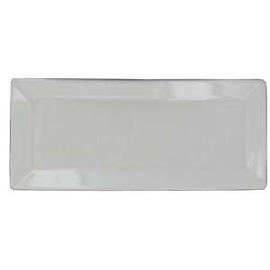 Undecorated Times Square Rectangular Tray, 5 x 12   Case = 12 