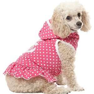  Petco Pup Crew Pink Dotted Anchor Dog Hoodie, Large: Pet 