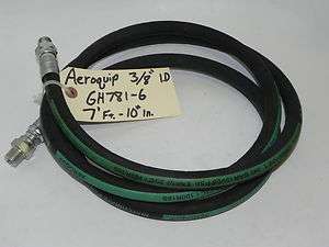 AEROQUIP MATCHMATE HOSE 3/8 I.D GH781 6 , 7FT 10IN LONG 345 BAR 