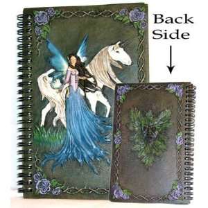  Blank Black Book Fairy/ Unicorn