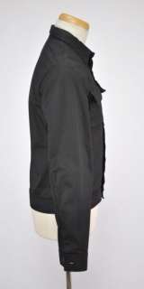 Authentic $700 Gianfranco Ferre GF Black Windbreaker Jacket Coat S M L 