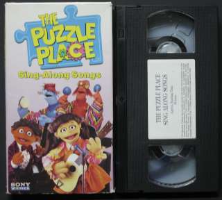 The Puzzle Place Sing Along Songs VHS Video Children Movie RARE HTF 
