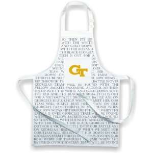  Georgia Tech Yellowjackets NCAA Fight Song Apron 