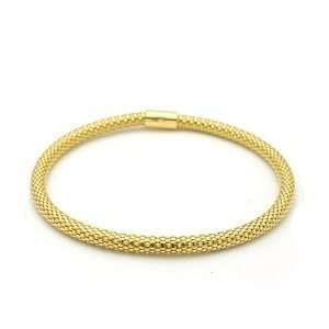  Yellow Gold Plated Bracelet: Jewelry