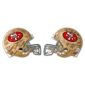  San Francisco 49ers Autographed Pro Line Helmet  Details 